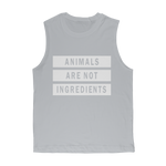 "Animals Are Not Ingredients" Classic Muscle Tee - Veganious