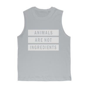 "Animals Are Not Ingredients" Classic Muscle Tee - Veganious