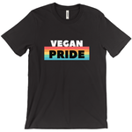 "Vegan Pride" Unisex T-Shirt - White Logo - Veganious