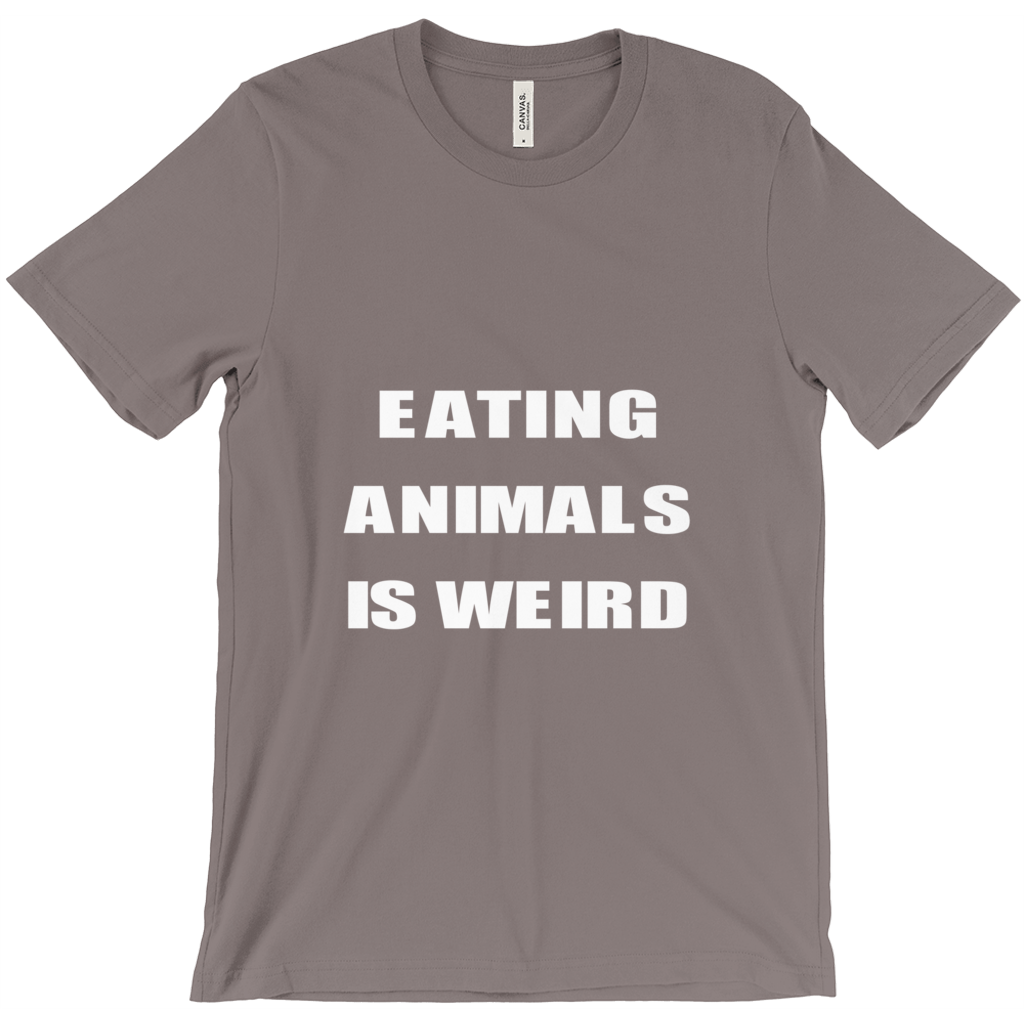 "Eating Animals Is Weird" Unisex T-Shirt - Veganious