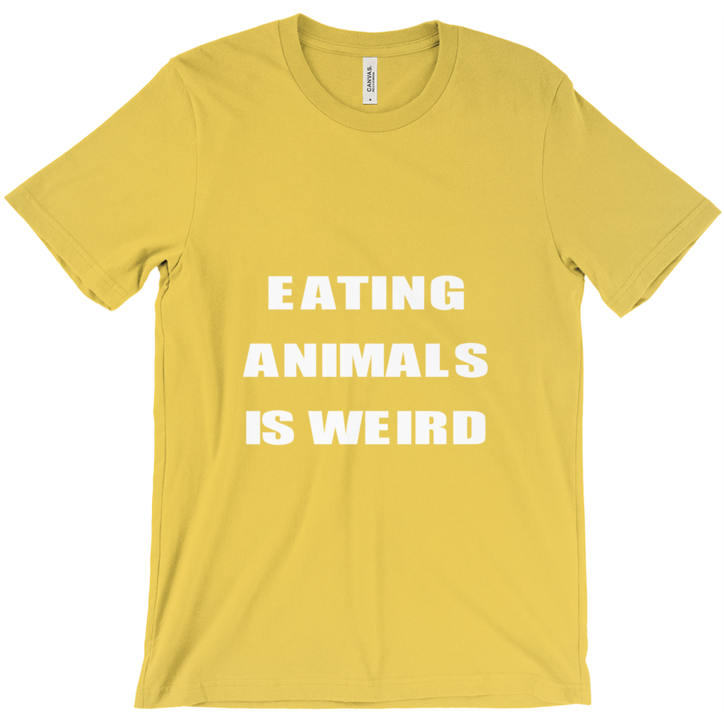 "Eating Animals Is Weird" Unisex T-Shirt - Veganious