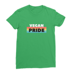 Vegan Pride - White Logo Classic Women's T-Shirt - Veganious