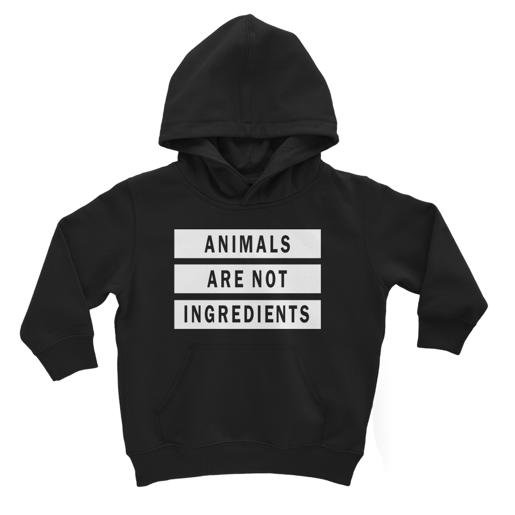 "Animals Are Not Ingredients" Classic Kid Hoodie - Veganious