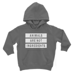 "Animals Are Not Ingredients" Classic Kid Hoodie - Veganious