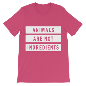 "Animals Are Not Ingredients" Classic Kid T-Shirt - Veganious