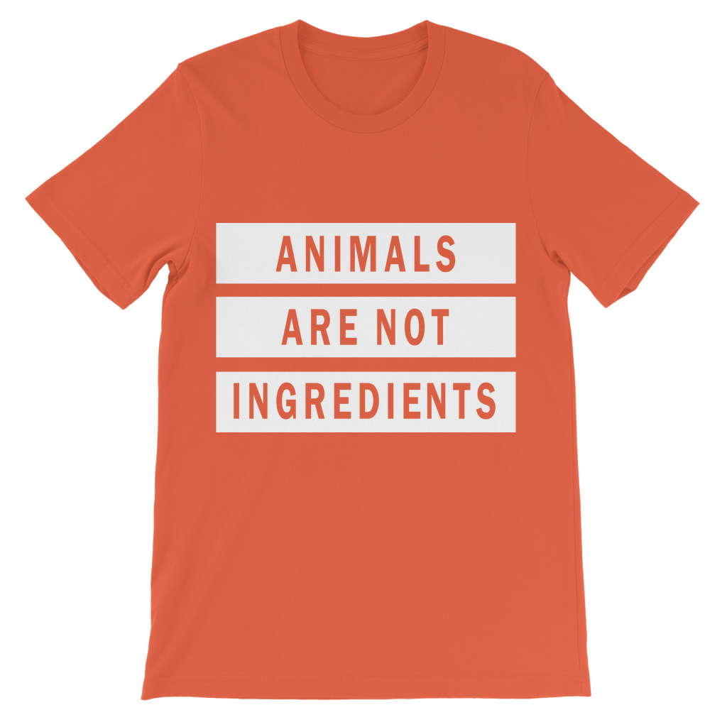 "Animals Are Not Ingredients" Classic Kid T-Shirt - Veganious