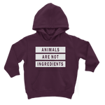 "Animals Are Not Ingredients" Classic Kid Hoodie - Veganious