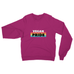 Vegan Pride - White Logo Classic Adult Sweatshirt - Veganious