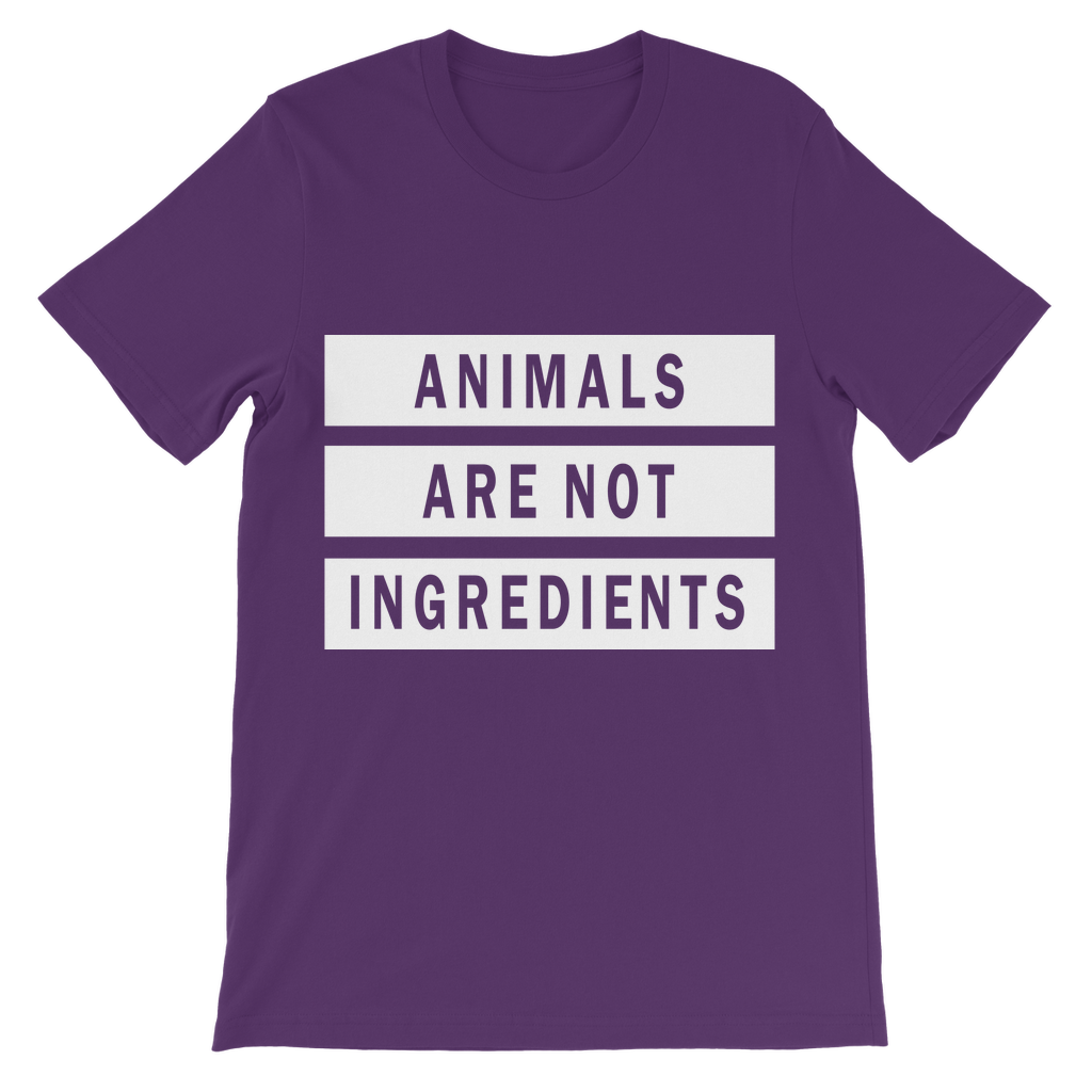 "Animals Are Not Ingredients" Classic Kid T-Shirt - Veganious