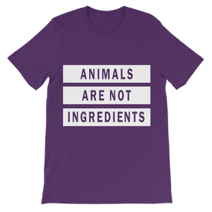 "Animals Are Not Ingredients" Classic Kid T-Shirt - Veganious