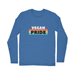 Vegan Pride - White Logo Classic Long Sleeve T-Shirt - Veganious