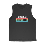 Vegan Pride - White Logo Classic Adult Muscle Tank - Veganious