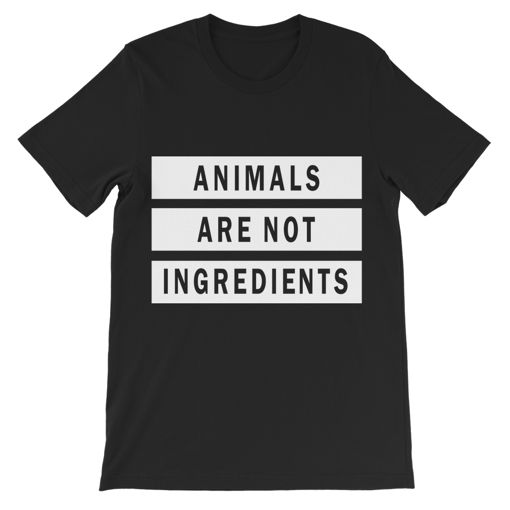 "Animals Are Not Ingredients" Classic Kid T-Shirt - Veganious