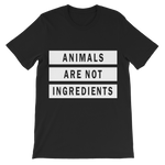 "Animals Are Not Ingredients" Classic Kid T-Shirt - Veganious