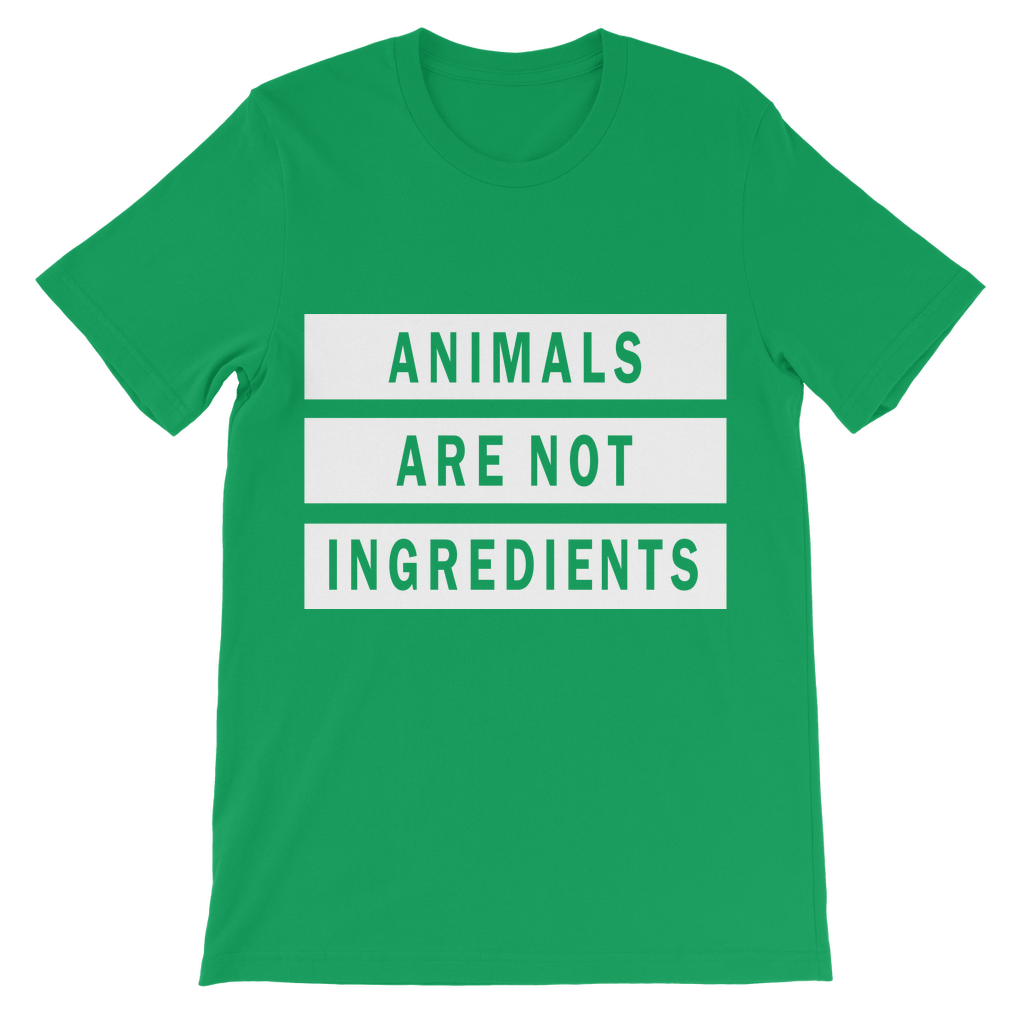 "Animals Are Not Ingredients" Classic Kid T-Shirt - Veganious