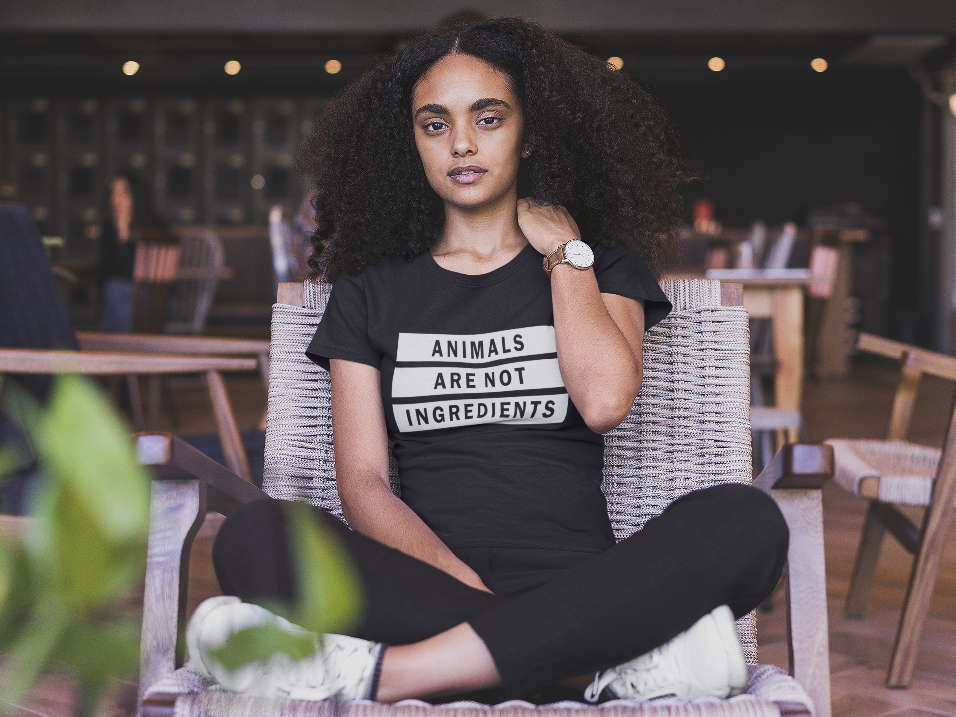 "Animals Are Not Ingredients" T-Shirt - Veganious