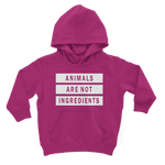 "Animals Are Not Ingredients" Classic Kid Hoodie - Veganious