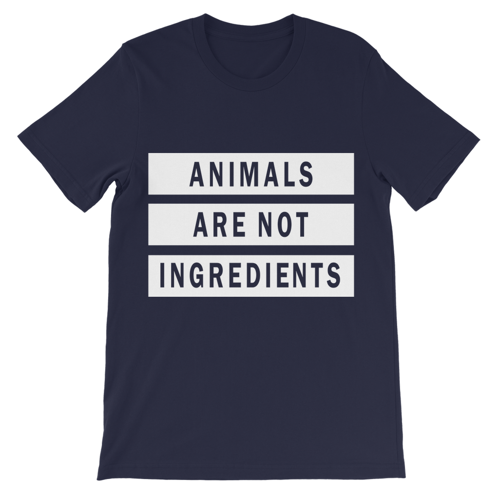 "Animals Are Not Ingredients" Classic Kid T-Shirt - Veganious