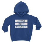 "Animals Are Not Ingredients" Classic Kid Hoodie - Veganious