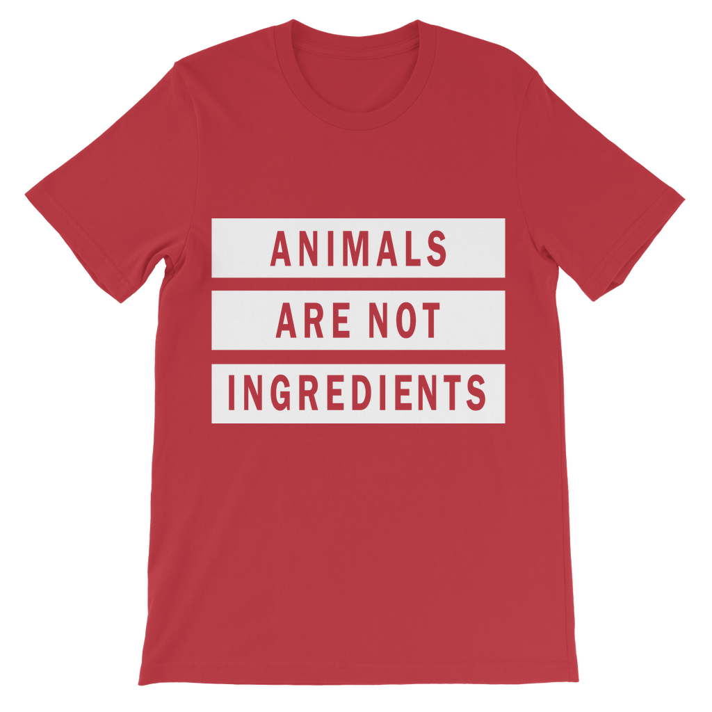 "Animals Are Not Ingredients" Classic Kid T-Shirt - Veganious