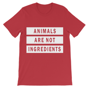 "Animals Are Not Ingredients" Classic Kid T-Shirt - Veganious