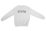 "VEGAN" White Sweater - Veganious